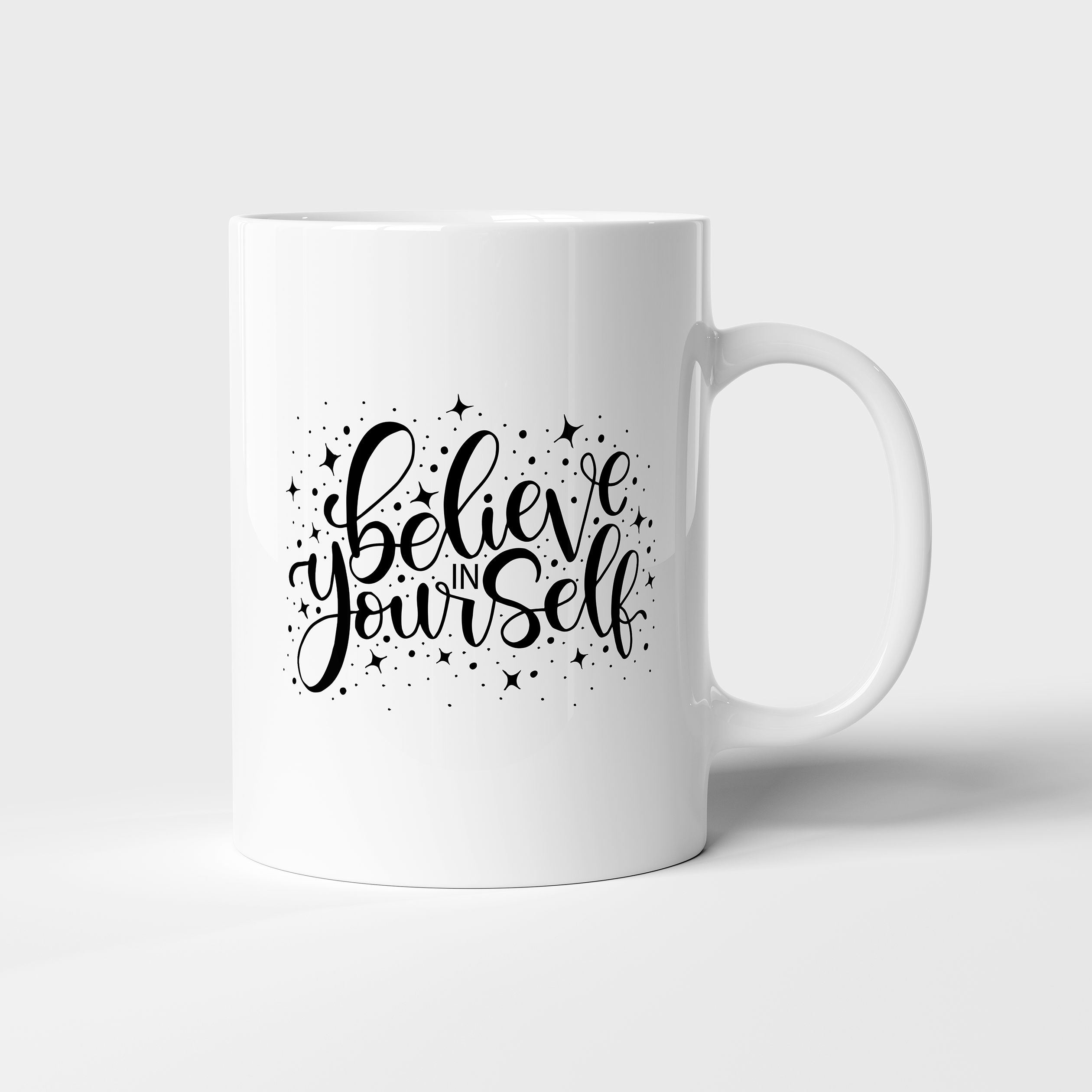Caneca "Acredite em você"