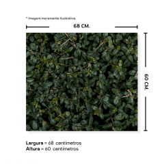 Fundo Fotográfico Folhagem em Tecido - F211 - 01