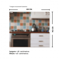 Fundo Fotográfico Cozinha em Tecido - CZ203 - 01