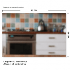 Fundo Fotográfico Cozinha em Tecido - CZ203 - 01