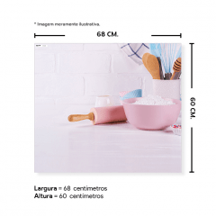 Fundo Fotográfico Cozinha em Tecido - CZ205 - 01
