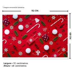 Fundo Fotográfico Natal em Tecido - NTL200 - 01