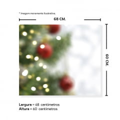 Fundo Fotográfico Natal em Tecido - NTL217 - 01