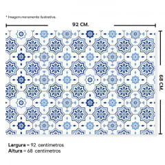 Fundo Fotográfico Azulejo em Tecido - AZ213
