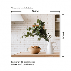 Fundo Fotográfico Cozinha em Tecido - CZ202