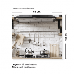 Fundo Fotográfico Cozinha em Tecido - CZ207