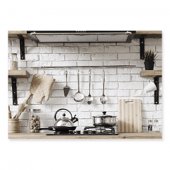 Fundo Fotográfico Cozinha em Tecido - CZ207 Fundo Fotográfico Cozinha em Tecido - CZ207