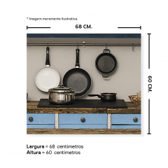 Fundo Fotográfico Cozinha em Tecido - CZ208