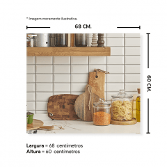 Fundo Fotográfico Cozinha em Tecido - CZ210