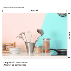 Fundo Fotográfico Cozinha em Tecido - CZ211