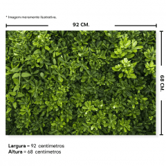 Fundo Fotográfico Folhagem em Tecido - F208