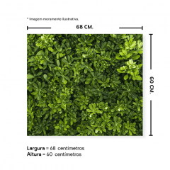 Fundo Fotográfico Folhagem em Tecido - F208