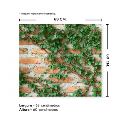 Fundo Fotográfico Folhagem em Tecido - F251