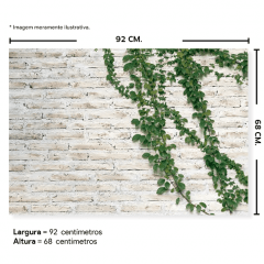 Fundo Fotográfico Folhagem em Tecido - F255