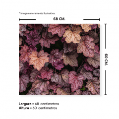 Fundo Fotográfico Folhagem em Tecido - F256