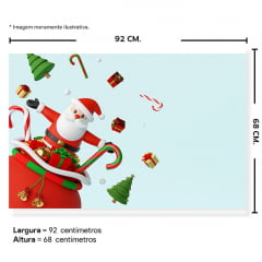 Fundo Fotográfico Natal em Tecido - NTL203