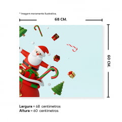 Fundo Fotográfico Natal em Tecido - NTL203