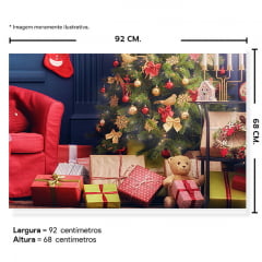 Fundo Fotográfico Natal em Tecido - NTL207