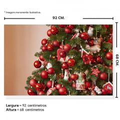 Fundo Fotográfico Natal em Tecido - NTL213
