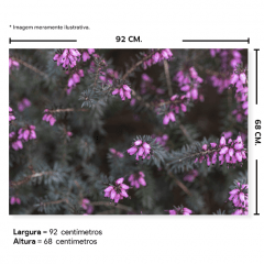 Fundo Fotográfico Floral em Tecido - FL200
