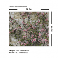 Fundo Fotográfico Floral em Tecido - FL202