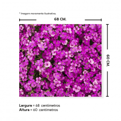 Fundo Fotográfico Floral em Tecido - FL204