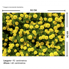 Fundo Fotográfico Floral em Tecido - FL207
