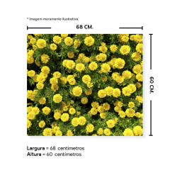 Fundo Fotográfico Floral em Tecido - FL207
